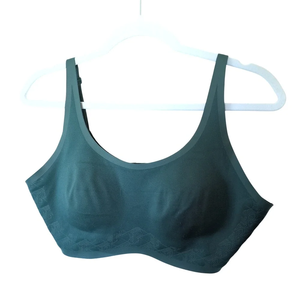 VS PINK Wireless Bra XL Green Comfort Stretch Everyday‎ Lounge Athleisure Sporty